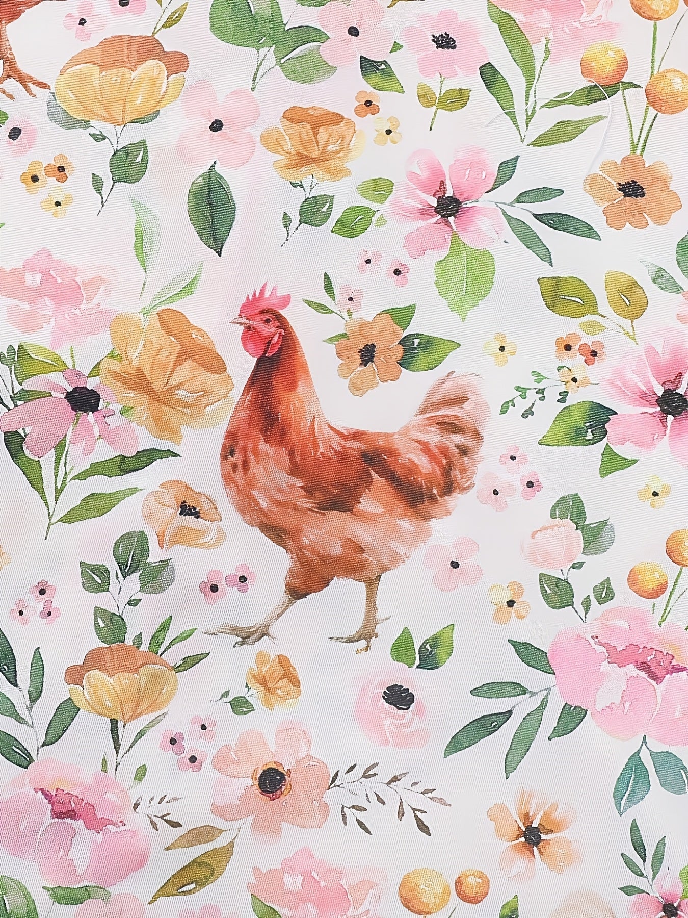 2pcs Colorful Country Style Rooster Print Women'S Pajama Set, Short Sleeve Shirt with Collar Button Soft Top and Loose Elastic Shorts, Beautiful and Fashionable Daily Wear, Holiday Pajama Party Costume, Casual Outdoor Home Comfortable Women'S Pajamas and
